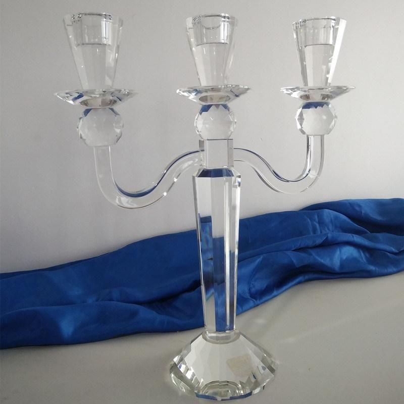 K9 Crystal Glass Candleholder Craft for Wedding Gift