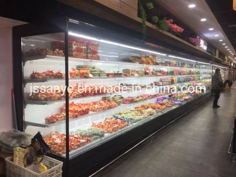 Remote Type Auto Defrost Convenience Store Refrigerator Display Showcases Wholesale