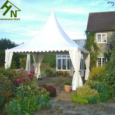 5X5m High Peak Gazebo Marquee Pagoda Tent