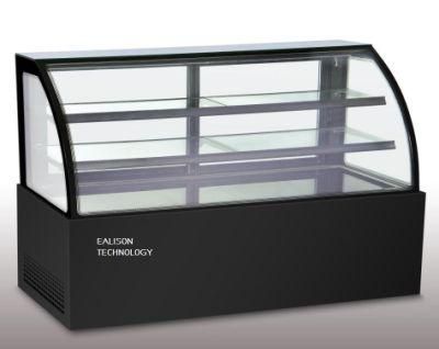 Fan Cooling Glass Sliding Door Display Humidifier Optional Cake Bakery Showcase