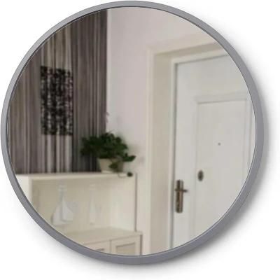 Top Sell Matt White Round Wall Mirror for Bathroom