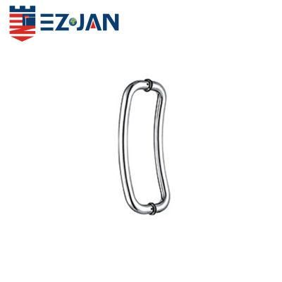 Stainless Steel Polished Double Side Tempered Glass Door Pull Handles