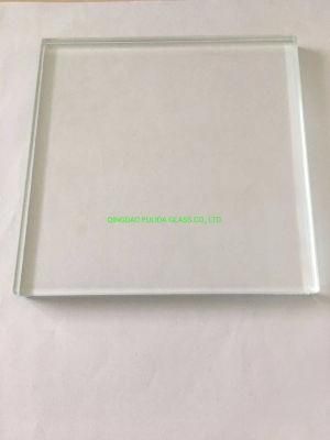 10mm Ultra Clear Low Iron Flat Grinding Edge Float Glass