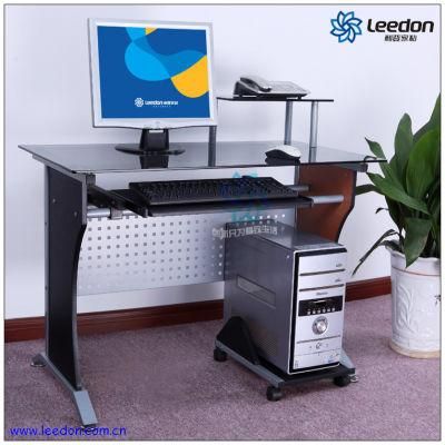 Steel Temperated Glass Computer Desk (C-63)