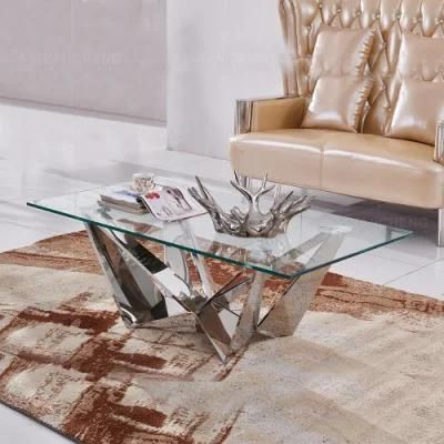 Living Room Furniture Glass Center Coffee Table