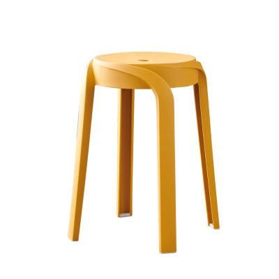 Home Bedroom Furniture Living Room Dining Plastic Stools with Thick, Study Bathroom Stool Chair