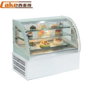 High Quality Customized Size Glass Bakery Cake Bread Wall Display Cabinet Showcase