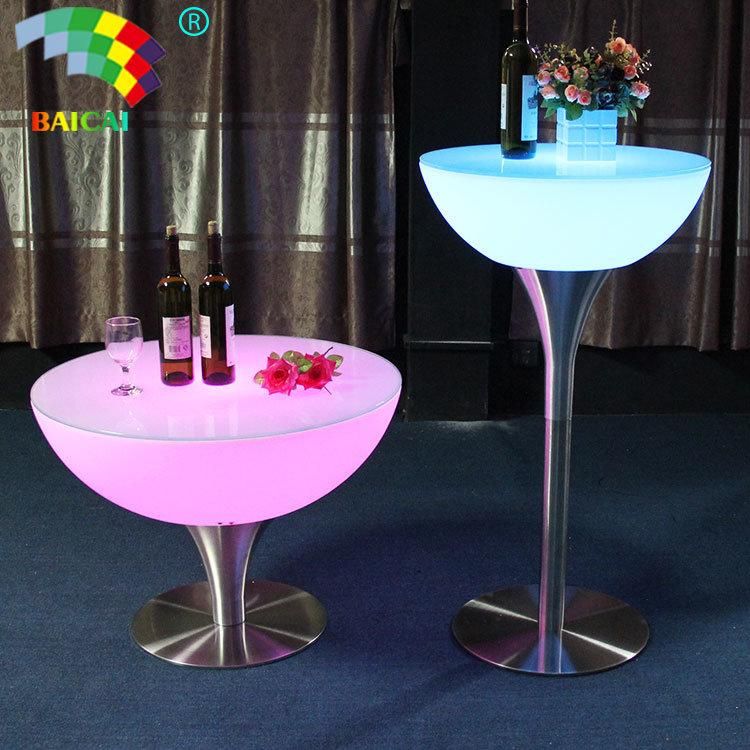 LED Furniture LED Glow Bar Table