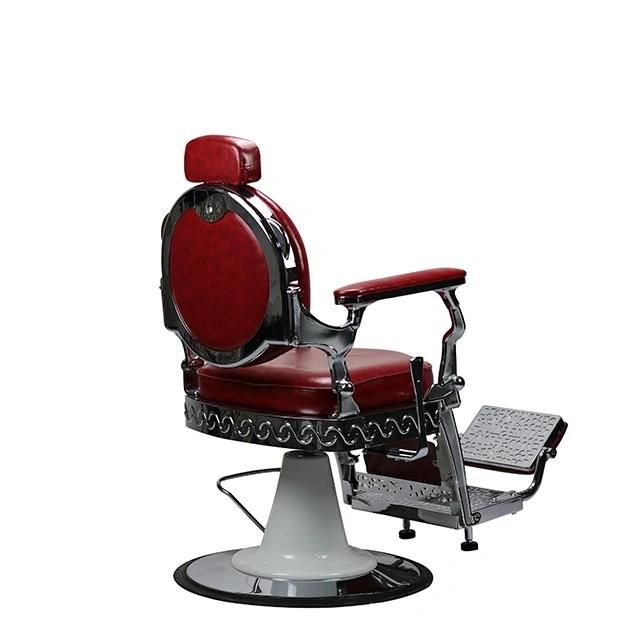 Hl- 9259b Salon Barber Chair for Man or Woman with Stainless Steel Armrest and Aluminum Pedal