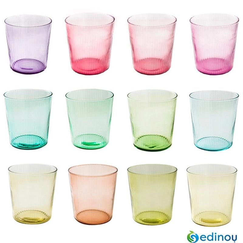 10 Oz 300ml Colored Glass Candle Jars Glass Candle Holders for Decoration