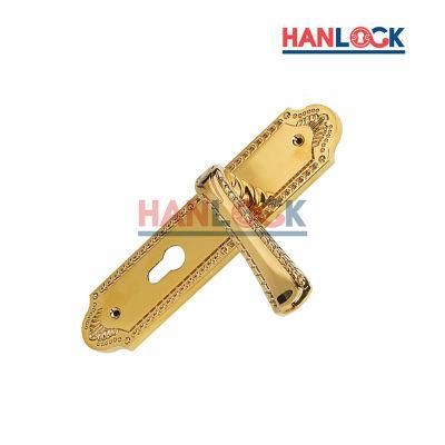 Furniture Hardware Door Handle Lock Panel for Exterior Wooden Gate