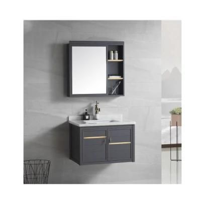 Modern Shaker Style Prefab Solid Wood Customize MDF Bathroom Cabinet Designs