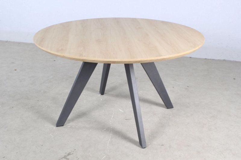 Nordic Modern Minimalist Household Small Apartment Round Wooden Dining Table