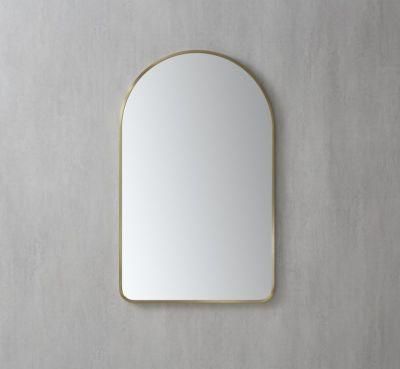 Decorative Gold Framed LED Lighting Bathroom Mirror