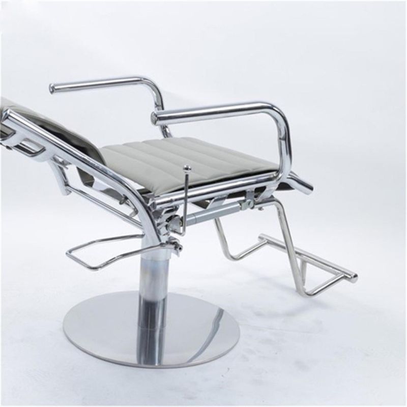 Hl-1160 Salon Barber Chair for Man or Woman with Stainless Steel Armrest and Aluminum Pedal