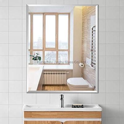 Extra Clear Home Decor Decoration Beveled Edge Bathroom Furinture Mirror Both Horizontal and Vertical Hanging