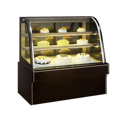 Curve Glass Cake/Bakery Display Fridge Showcase