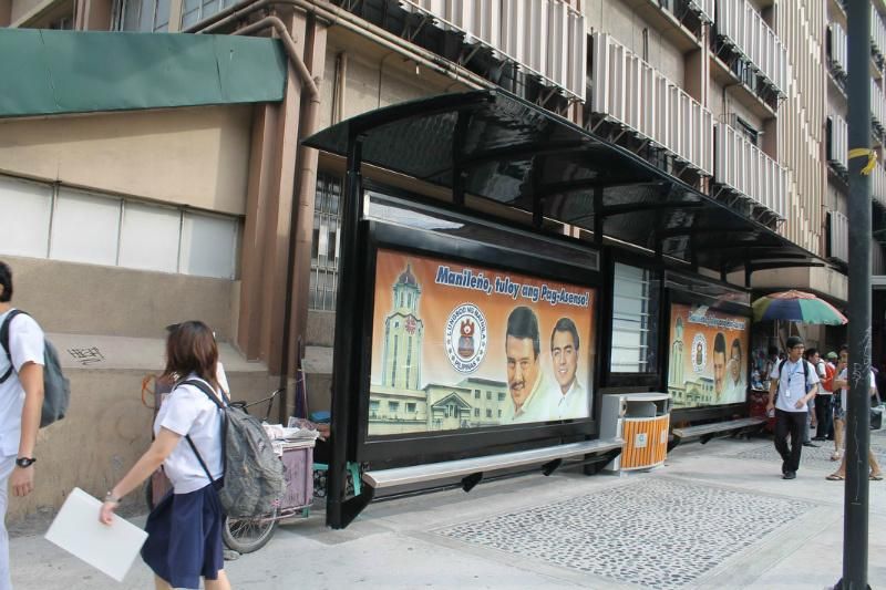 Bus Shelter for Public (HS-BS-C012)