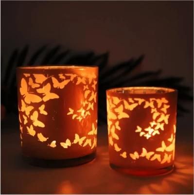 Home Decoration Glass Candle Holder