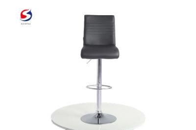 Simple design Bar Furniture PU Leather Seat Bar Chair with Stool Leg