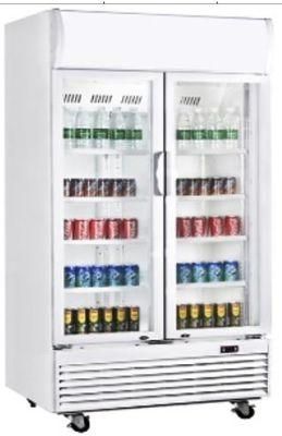 Grocery Display Cooler Cold Soft Drink Showcase for Supermarket Restaurant