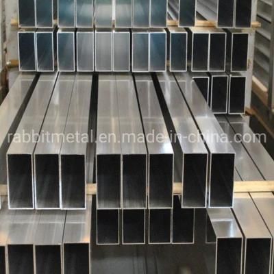 OEM/ODM Spray Powder Aluminum Rectangular Tubes