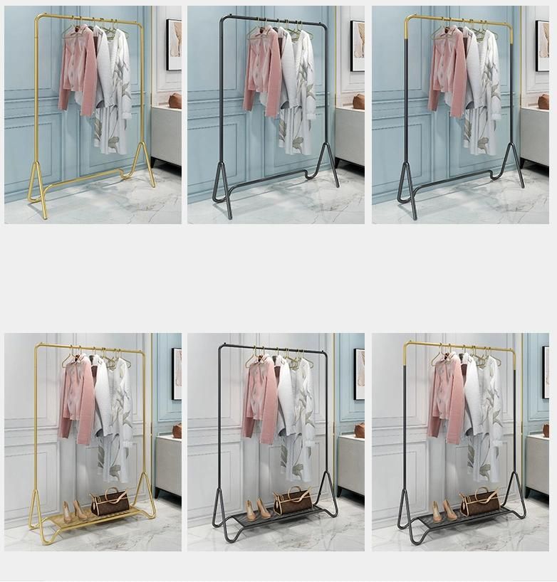 Clothing Display Cloth Stand Hanging Racks Metal Clothes Hanger Rack