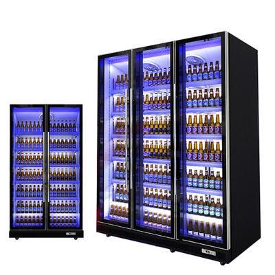 Cold Drink Refrigerator / Vertical Refrigerated Showcase / Glass Door Refrigerated Showcase