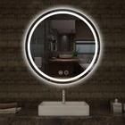 Round Decorative Anti Fog Art LED Mirror for Bathroom