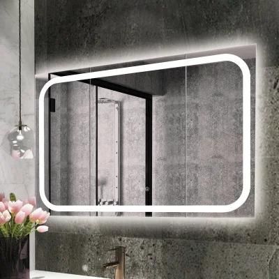 Hot Wall Mounted Bathroom LED Mirror for Home Decoration with Touch Sensor