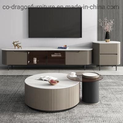 Fashion Luxury Coffee Table with Marble Top for Home Furniture