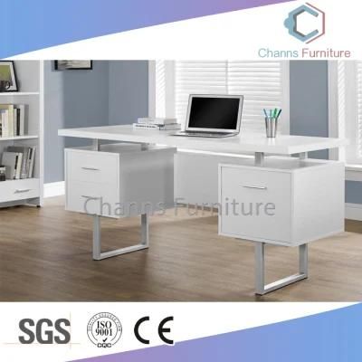 Modern Furniture Wooden Table 1.2m White Computer Desk (CAS-CD603)