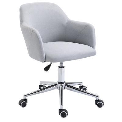 Wholesale Luxury Chrome Base Office Chair Modern Design Home Office Adjustable Chair