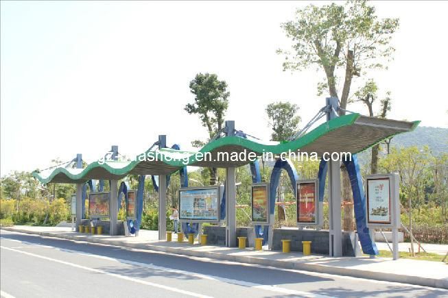 Canopy Bus Shelter for Public (HS-BS-C005)