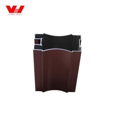 Sliding Extrusion Aluminium Window Wardrobe Profile Door Frame