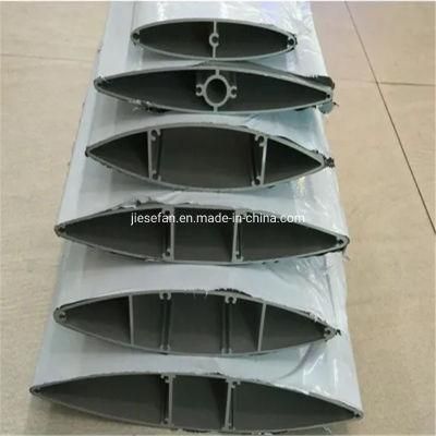 Customized Aluminum Profiles for Outdoor Oval Aluminium Extrusion Louver