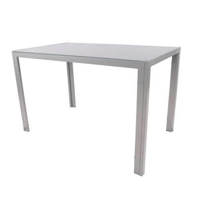 Modern Simple Style High Strength Glass Dining Table