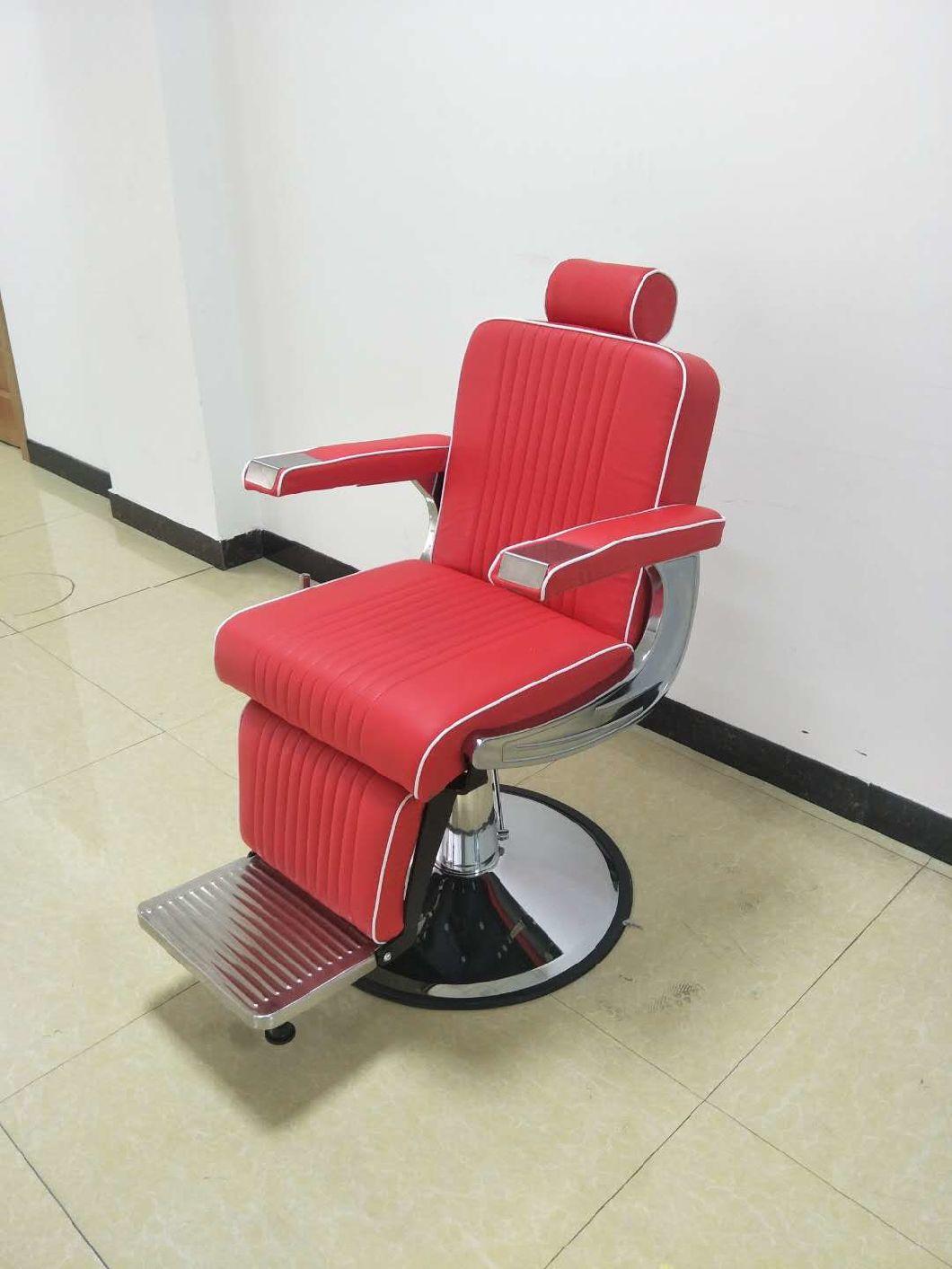 Hl-9242 2021 Great Foshan Factory Cheap High Quality Red Vintage Classic Barber Chair Men for Sale