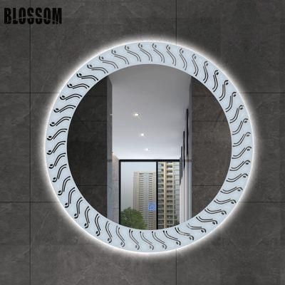 Wholesale Hotel Home Decorative Wall LED Illuminated Smart Mirror Decoration
