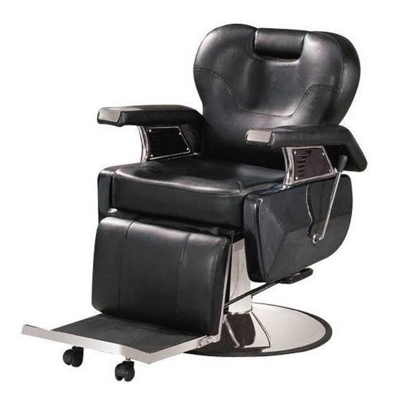 Hl-9299 Salon Barber Chair for Man or Woman with Stainless Steel Armrest and Aluminum Pedal