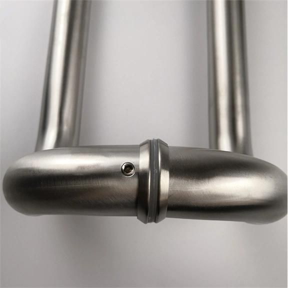 Stainless Steel Double Sided Push Pull Door Handle for Glass Door