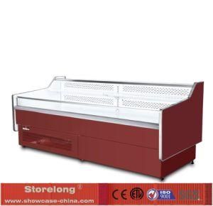 Mist Free Open Service Showcase for Supermarket Bxr-2511dcr