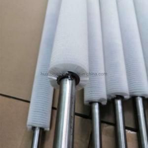 Industrial Rotary Glass Cleaning Soft Nylon Bristle Spiral Brush Roller