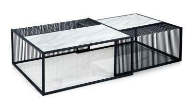 Zode Modern Glass Coffee Table Set Luxury Coffee Table Living Room Furniture Luxury Coffee Table Top