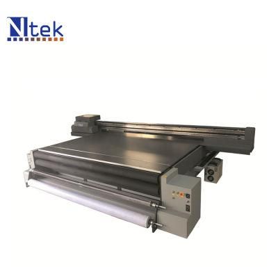 Ntek 3321r Flatbed with Roll to Roll Digital Inkjet UV Printing Machine