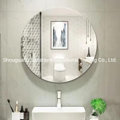 Silver Frameless Bathroom Mirror Furniture Wall Mirror Rectangle Espejo Mirror
