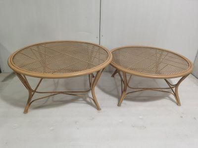 Coffee Table Made of Metal Rattan Supplied by Top Chinese Home Furniture Supplier