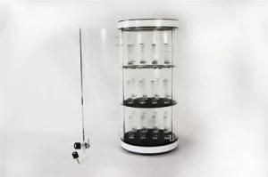 1 Meter Tall Transparent Glass Watch Cabinet Display Dwh027