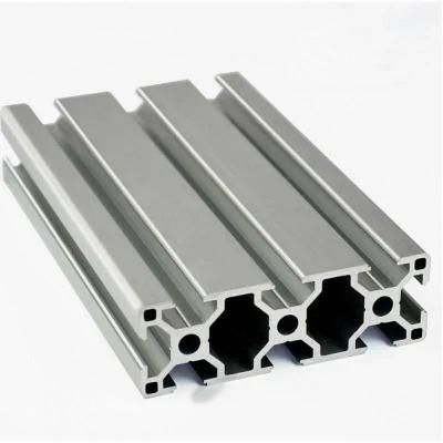 Foshan High Quality Anodized Sliver Aluminum Industrial Profile