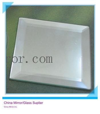3mm 4mm 5mm 6mm 8mm Square Bathroom Mirror in Customer Size